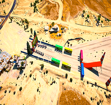 GTA V DESERT STUNT AT NIGHT FINAL MAP